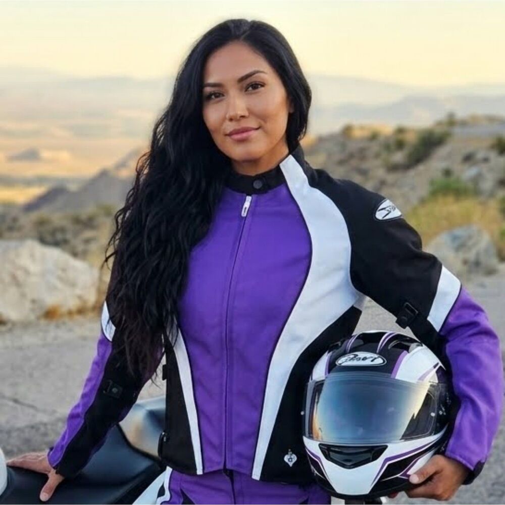 XS Joe Rocket Ladies Lotus 2.0 Textile Jacket With Armor Pads Extra Small